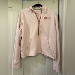 Under Armour Light Pink Quarter-Zip Pullover